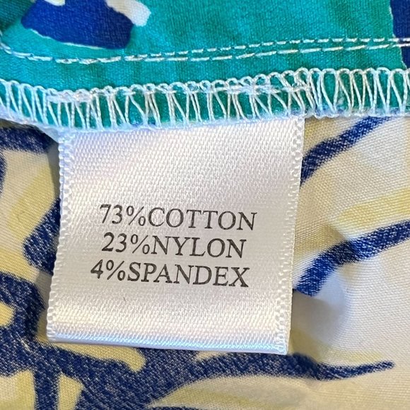 Island Republic Floral sleeveless blouse with cute tie, size XL - Picture 11 of 14